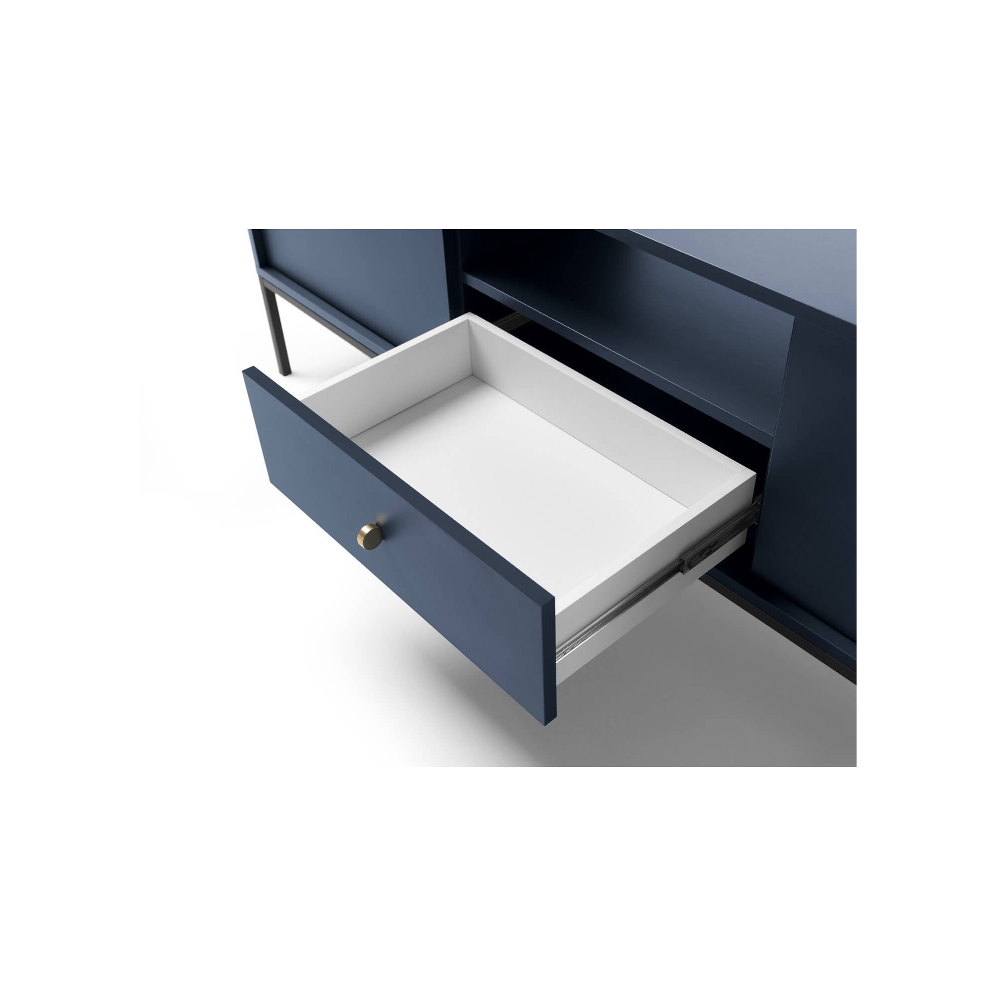 Szafka RTV na metalowych nogach