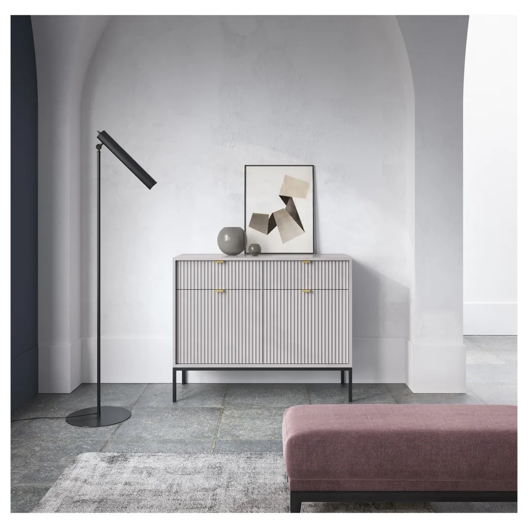 Komoda "NOVA" na metalowych nogach