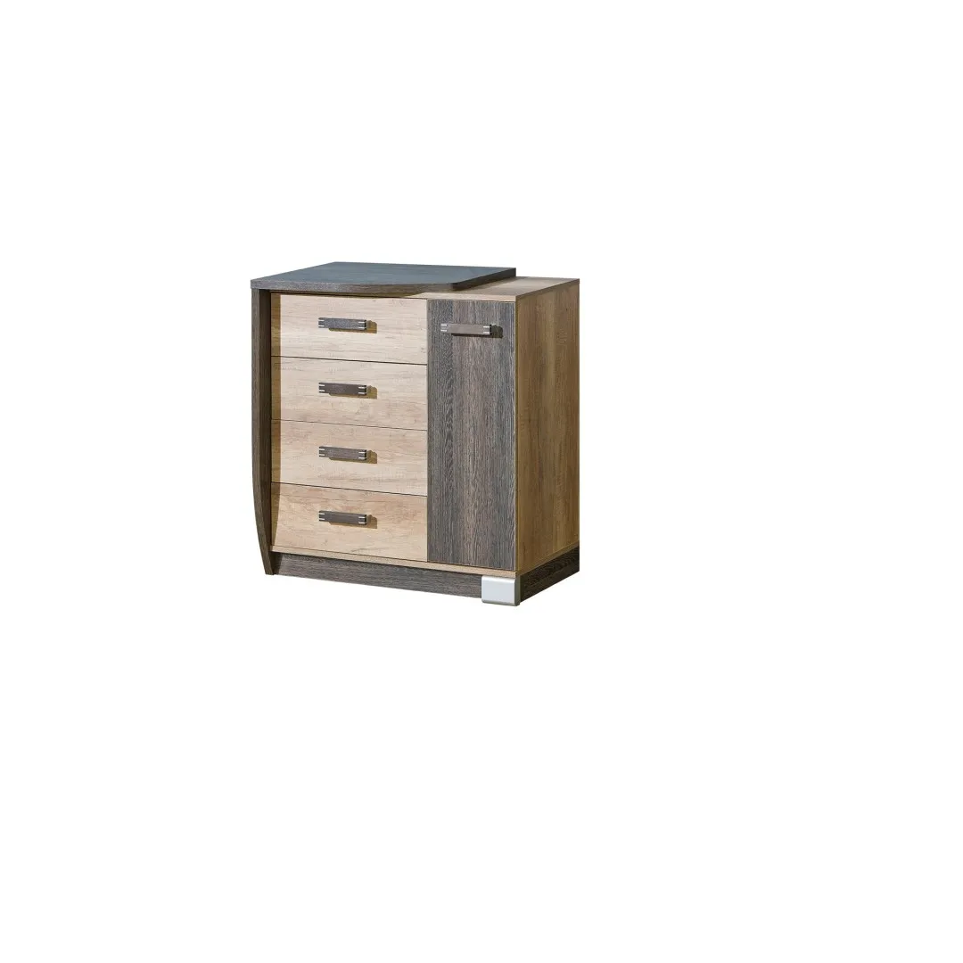 Komoda "Romeo", lewa, kolor Dąb Canyon / Arusha