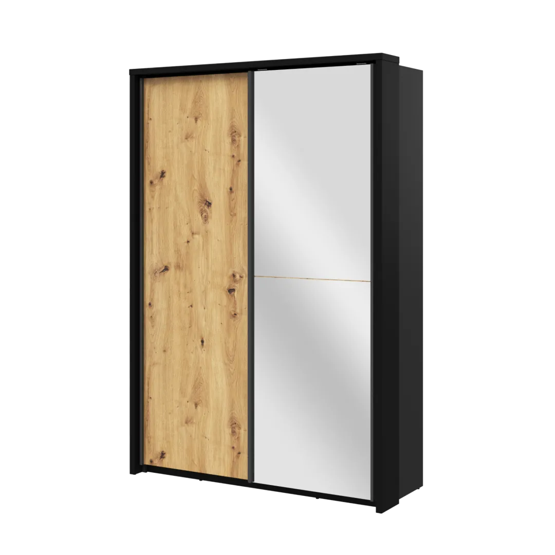 Szafa ERTA 21 dąb artisan/czarny