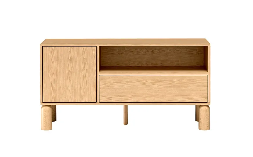 Szafka RTV SORIA 5, 120 cm, 1 szuflada, 1 drzwi