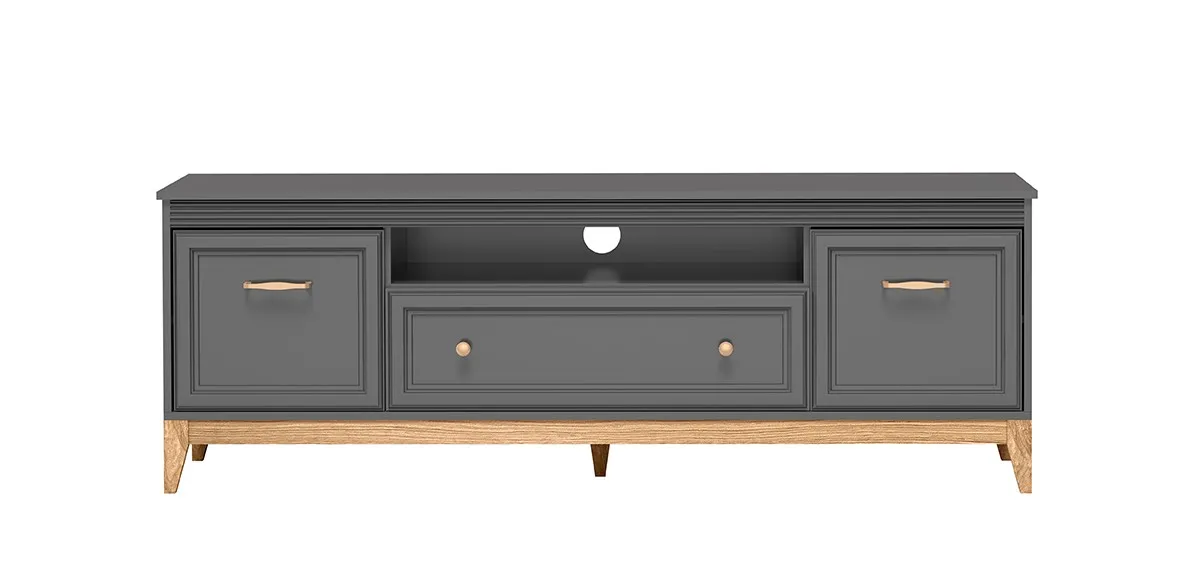 Szafka RTV TULUZA 9, 179 cm, 2 drzwi, 1 szuflada