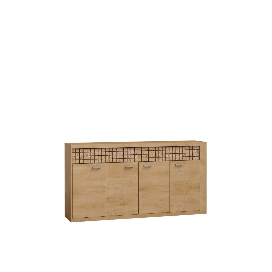 Komoda szeroka do salonu NOLO 192 cm w kolorze dąb ribbeck